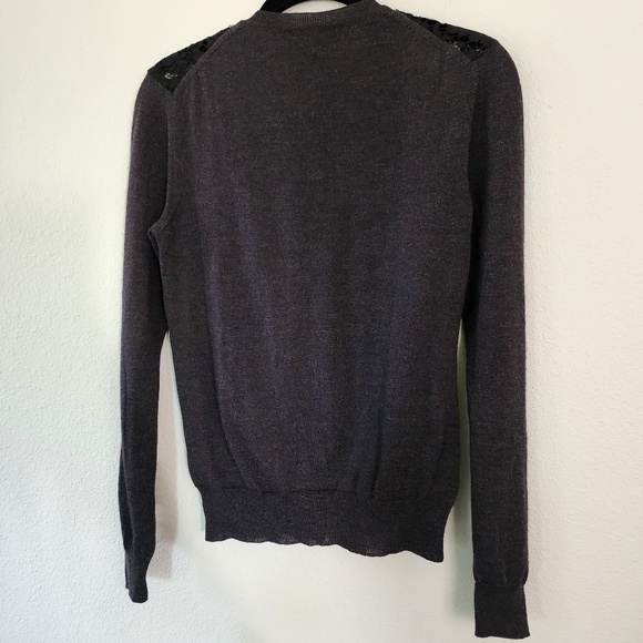 RARE Lanvin Wool Button Up Cardigan "Les 10 Ans" Commemorative Label Size XS - Picture 7 of 9